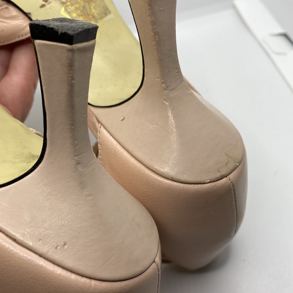 Nygard Collection Women’s Pink Leather Ankle Strap High Heels Size 7M - Picture 12 of 16